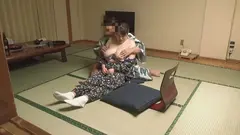 旅館で働く美熟女ナンパ「布団敷いたばかりなのに…」お客様にその場のノリで押し倒されてしまい…絶叫アクメ姿を晒す素人16人の15番目のサンプル画像