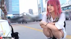 ナンパTV×PRESTIGE ギャルナンパ BEST 8時間 Vol.02 ナンパTVから厳選！白黒入り乱れるGAL18名の4番目のサンプル画像