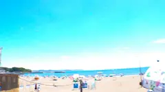 【中出し2連発！！】真夏のビーチでナンパしたエキゾチック水着ギャルと汗だくだくの情熱—パッション—SEX！！のサムネイル画像