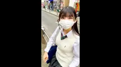 【顔面つよつよ美少女】Fカップ地雷系裏垢女子(19)に学生時代に着てた制服をリクエストしてコスプレ中出しSEX！！のサムネイル画像