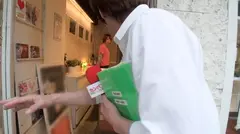 100%完全ガチ！噂の素人激カワ看板娘にアポなし取材⇒AV交渉！ target.25 カフェで働くキュートな看板娘は、フラストレーションの溜まったカラダをAVで満たしちゃう！？ in 祐天寺のサムネイル画像