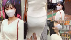 【ガ●キー激似の色白美女】これぞ男の理想のメス穴！若くて白くてかわいい子！まさに天然ディープフェイク！ベッドで乱れる恋ダ●ス！のサムネイル画像