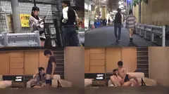 【立ちんぼ】オッパイきれい×顔かわいい￥長い黒髪セクシー￥声かけて欲し気に立っている姿が愛しい一級品【かの(21)】のサムネイル画像