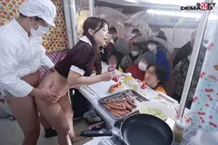 【ありさ編】イルミネーションを見に来ていた冬休み中の女子大生さん 「半裸で移動販売してみませんか？」お客さんにバレないよう10分おきに過激になる下半身イジられミッションに耐えられるか！？の6番目のサンプル画像