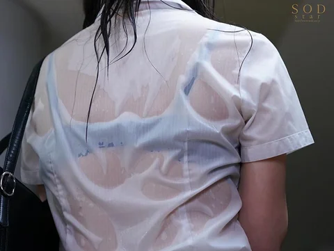 ゲリラ豪雨の夜に憧れの女上司と会社で2人きり…帰れなくなった僕らは朝までSEXしまくった 青空ひかりのサムネイル画像