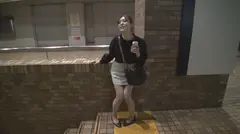 ナンパコ No.03 深夜までの激務からの解放でエロスイッチが入った美脚美人OLをナンパして連続中出し！のサムネイル画像