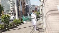 完全顔出し現役ナースをガチナンパ！白衣の天使がEDに悩む男を改善！ギン勃ちしたら喜んで中出しセックスまでさせてくれました！4の21番目のサンプル画像