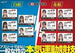 SOD女子社員 2025年度ソフト・オン・デマンド運動会 男女総勢37名の社員合戦! 鳥羽小菜恵 菱沼萌咲 梶尾羽歌 左近寺絢香 岩ヶ谷暁美のサムネイル画像