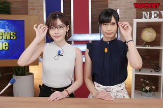 淫語女子アナ 20 文系エロ穴深田えいみSP 中条カノンのサムネイル画像