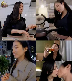 鼓膜から勃起させるウィスパーボイスと美巨乳スレンダーボディで男を堕とす妖艶人妻！大人の色気溢れるドスケベ淑女が自ら不倫中出し懇願！！ドえろいランジェリー姿で理性を飛ばし、裸エプロンで金玉空っぽになるまでシボり尽くす！w【みお/26歳/結婚2年目】のサムネイル画像