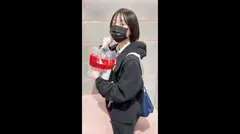 コスプレ姿の黒髪ショートカットの天使降臨！！ねっとりとした極上のフェラ！無垢なカラダに大量中出し！のサムネイル画像