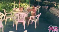 ■黒ギャルビッチ☆ナイトプールで大量潮吹きなう■※めちゃめちゃノリイイ黒ギャル♪※テンション爆アゲ↑※｢ヒマだったらオナニーしてるww｣※ノリと勢いでオナニー再現！？※日に焼けた肉厚黒テカ尻が超そそる！！※ヤバイ気持ちい～！大決壊潮吹きシャワー！※褐色の敏感エロボディをじっくり堪能！尻振り激イキSEX！！のサムネイル画像