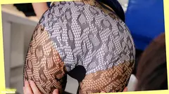 超美尻 超美脚 黒パンストのさき先輩はエッチが死ぬほど好きのサムネイル画像