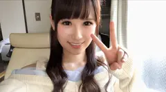 【個人撮影】まりあ/21歳/メイドカフェ店員 中出し！/とにかくかわいい…/彼氏ん家/どエロ美少女/スレンダー/デカクリ/お風呂場プレイ/3発射/2SEX/フェラ/口内発射/顔射/お掃除フェラ/精子大好きっ子のサムネイル画像