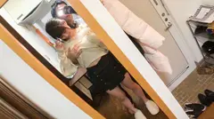 【個人撮影】まりあ/21歳/メイドカフェ店員 中出し！/とにかくかわいい…/彼氏ん家/どエロ美少女/スレンダー/デカクリ/お風呂場プレイ/3発射/2SEX/フェラ/口内発射/顔射/お掃除フェラ/精子大好きっ子の6番目のサンプル画像