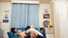 百戦錬磨のナンパ師のヤリ部屋で、連れ込みSEX隠し撮り 178 マッチングアプリで仲良くなった女子大生を家に連れ込み！何かにつけてボディタッチしまくりその気にさせて長身スレンダーな体を頂きます！の5番目のサンプル画像