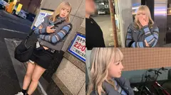 豊満ボディと可愛い顔で夜の街に網を張るギャルれいのサムネイル画像