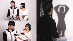 『ラブラブ大学生カップル限定！ドキドキ寝取られシルエットクイズ♪』引き締まり美ボディな激カワJDが挑戦☆彼ピが布越しで見守る中デカチン男と生ハメ放題…あまりの気持ち良さに痙攣がビクビク止まらずNTR中出し4連発のサムネイル画像