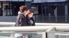 マジ軟派、初撮。 1786 Fカップの肉感ボディがエロい女子大生をナンパ！ラウンジのバイトで大人たちを手玉に取り、大好きなSEXまでして荒稼ぎするツワモノ！謝礼に釣られて色白ムッチリな裸体があらわに…のサムネイル画像