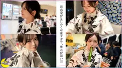 浴衣姿がとにかく可愛いビジュ強彼女×圧巻の美BODY生かして自ら腰振るイチャラブ騎乗位【らん(OL)...のサムネイル画像