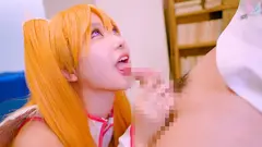 2.5次元の淫欲「私、コスプレセックスが趣味なんです！」奇跡のツルペタ美マンパイパン美少女がコスプレ研究サークルの先輩をオナニー見せで誘惑して念願のコスハメ撮りをしてもらって大量潮吹きしちゃう物語♪ 天美めあのサムネイル画像