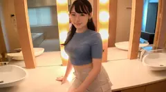 【絶妙な舌技】パイパンGカップ美女は触られるより舐められるほうがお好き♪可愛らしい表情がいやらしい表情に変わるとき…それはもう結合の合図なのです！【初撮り】ネットでAV応募→AV体験撮影 2063のサムネイル画像