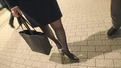 マジ軟派、初撮。 2095 【爆乳は一見にしかず】【ゆるふわパイズリは僥倖】【恥ずかしすぎてウブ逝き絶頂】新宿をぶらつく仕事帰りの新卒ちゃんをナンパ！スーツの下に隠された発育が良過ぎる爆乳はまさにおっぱいの申し子！！想定外の乳の揺れ！ウブなリアクションもいちいちエロカワイくてたまらん！もうシコシコが止められない！！のサムネイル画像