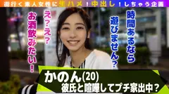 彼氏と喧嘩して家出した女の子とお酒飲んで盛り上がって中出ししちゃいましたのサムネイル画像