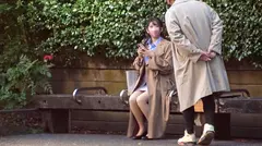 マジ軟派、初撮。 1751 昼下がりの池袋で爆乳OLをナンパ！驚愕のIカップおっぱいにマッサージと称して手を伸ばす！戸惑いつつも男優の愛撫と巨根にウットリ…円を描く乳の揺れ！恍惚の表情でイク！！！！のサムネイル画像