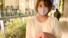 【肉感爆発3P！！】「AV男優にめちゃくちゃにされたいです…」彼氏とのSEXじゃ満足できなくなったドM願望Gカップむちむち保育士に中出し2発+顔射2発！！のサムネイル画像