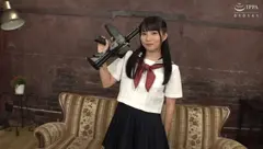 セーラー服とドSマシンガン パンチ キック 淫語アッパー 関西弁でM男を完全支配 フルボッコ性交 枢木あおいのサムネイル画像