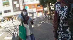 マジ軟派、初撮。 1785 Eカップ美巨乳の純朴女子大生をナンパ！ビンビンの警戒心をどうにか解き、抱き心地抜群のむっちりボディを堪能！経験少なそうなたどたどしさ！でも極狭パイパンマ●コは濡れまくりで…のサムネイル画像