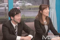 マジックミラー号 女上司が秘かに恋心を抱く男性部下と野球拳！2人っきりで初めて裸を見せ合い・・・長年の思いを告白し・・・興奮抑えきれずに上司と部下初結合！？の4番目のサンプル画像