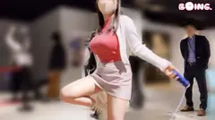 【Kカップは貴方のためのミラクルエナジー】Kカップ、( 三 )、ノーブラ散歩、東●タワー、縄跳び、乳首つねり、パイズリ、コスプレSEX。の10番目のサンプル画像