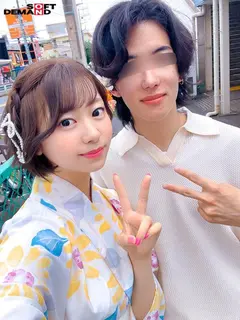 マジックミラー号 彼女さん！彼氏のチ○ポ当ててください！！inマジックミラー号 夏祭りデート中の浴衣美少女SPのサムネイル画像