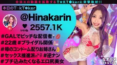 【超舌フェラに耐えて生ハメチャレンジ】道端でゴムを配るスケベ配信者からの挑戦！5分間フェラを耐えて中出し許可ゲット！感度良好ギャルマ●コに全力ピストン！コスプレ二回戦で大量中出し！！【なまハメT☆kTok】のサムネイル画像