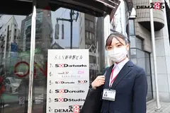【特典映像付き】今年4月に入社したばかりのメディア事業部 松川令奈(21)はホテル業界から心機一転 第二新卒でAVの世界に入社した異色の新卒。小動物系のカワイイお顔と女子アナぽい愛嬌に押されて2022年新卒を代表して遂にAV出演！の15番目のサンプル画像
