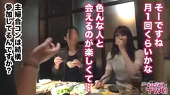 中出し4回＋顔射1回＋潮吹き5回！主婦合コンにやって来た美人妻に誘惑され背徳の生ハメで精を搾り取られる！《居酒屋のトイレで…》《タクシーの車中で…》《旦那と電話中に…》様々な状況で他人妻と乱れまくる！場所と体位を変えながらず～っとヤリまくり！イッてはヨがる 欲求不満妻と汗だく種付けSEX！！！の5番目のサンプル画像