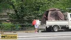 声掛け早々”即OK”の後先考えない危機感皆無女子大生。『浮気なんてみんなするでしょ』理論を掲げ、彼氏に内緒で”性”を謳歌する彼女の悩みは『今までの男、全員早漏。』つーコトで後はプロの凄テクアプローチでバスケで磨いた彼女の敏感狭膣マ○コをゆっくりじっくり頂きます！！の巻。：私立パコパコ女子大学 女子大生とトラックテントで即ハメ旅 Report.008の21番目のサンプル画像