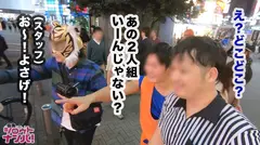 【ハロウィン 2019 in 渋谷】スタイル抜群セクシーくびれポリス&魅惑のマシュマロボディを持つノーパンバニーを捕獲！！ホテル飲みでテンションMAX！！胸元もおま○こも大開放！！二人揃って大量潮吹きフェスティバル！最強痴女コンビが乱交ハロウィンパーティーナイトで大騒ぎ！のサムネイル画像