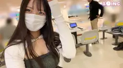 【Iカップは巨乳家系の優性ゲノム】Iカップ、パイスラッシュ、水族館、パイズリ、コスプレSEX。の8番目のサンプル画像