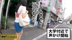 【デカクリ潮吹き娘】勉強のためにサークルまで辞めたまきちゃんは入学してから彼氏、セフレ無し！癒しは熱帯魚⇒『SEXクソつまんない！』のは経験浅いから？(経験人数わずか2人)⇒オナニーでしか発散できない性欲を2年抱えてトラック乗車⇒クリトリスタッチでビクビク怪しいリアクション⇒これはまさか⇒電マを当てたら即潮噴射！ディレクターの顔面直撃！カメラ危うし！⇒汗と潮で全員びしょ濡れテント性交！の巻：私立パコパコ女子大学 女子大生とトラックテントでバイト即ハメ旅 Report.070のサムネイル画像