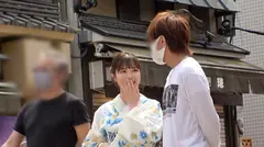 激かわ浴衣女子を浅草でナンパ！清楚で大人しそう…と見せかけてHなお誘いも照れ笑いで受け入れるむっつりガール！はだける浴衣！魅惑の桃尻！これぞ夏の風物詩！の4番目のサンプル画像