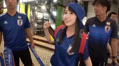 【ワールドカップ観戦ナンパ！】決勝トーナメント進出！祝杯ノリでゲットしたスケベ日本代表の美巨乳JDチアリーダーとアヘイキ絶頂3Pセックス！の4番目のサンプル画像