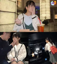 【『童顔×巨乳×デカ尻』国宝級美少女と肉欲に溺れながら生中出しハメ撮り♪】おとなしそうな見た目でエロいことが大好きな超カワ学生とアプリでマッチング♪彼氏は居らず毎日オナニーで常時ムラムラ…おじさんセフレの生チンにイキ狂う清純美少女の中出し絶頂Night2連戦！！【あまちゅあハメREC＃ひなた＃大学生】のサムネイル画像