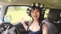 【晴天のキャンプ場で汗かきながら腰を振る！】こんなにキモチイことがあるなんて！！開放的になった美少女...のサムネイル画像