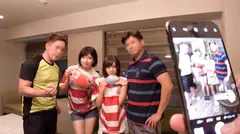 マジ軟派、初撮。 1398 ラグビーワールドカップで盛り上がる新宿で美女2人をホールド！！祝杯ムードからの乱交スクラムでまとめてトライ！！試合より熱いタッチダウンを彼女たちにキメるwwwの4番目のサンプル画像