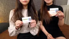 【ドスケベお姉さん×2とエロエロはめ撮り】【少し怪しい世界でスレンダー美女&むっちり美女にダブル中出し2発】【お掃除フェラで勢いあまって口内発射SP】Wエロ娘とドスケベ3P！！ 秋名柚奈&雨宮おとはのサムネイル画像