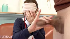 『心優しいナースがズラりと並んだチ○ポから手コキで担当患者のチ○ポ当てに挑戦！！』超きゃわたんナースが立ち並ぶ数多のチ○ポを触診検査…からの突然のデカチンぶっこみで潮吹き絶頂！謝りながら止まらぬガチイキで中出し昇天☆【街角素人モニタリング♯まい♯25歳】のサムネイル画像