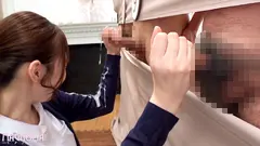 『心優しいナースがズラりと並んだチ○ポから手コキで担当患者のチ○ポ当てに挑戦！！』超きゃわたんナースが立ち並ぶ数多のチ○ポを触診検査…からの突然のデカチンぶっこみで潮吹き絶頂！謝りながら止まらぬガチイキで中出し昇天☆の5番目のサンプル画像